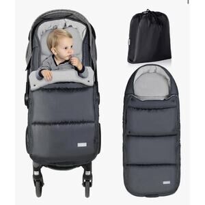 Orzbow Stroller Footmuff Toddler Bunting Bag Waterproof Fleece Lined Universal